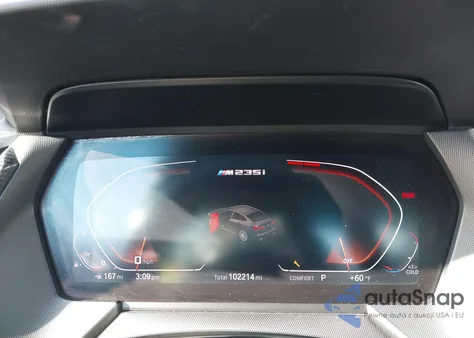 2022 BMW M235 Gran Coupe I xDrive z USA, uszkodzony, nr VIN WBA13AL00N7J96644